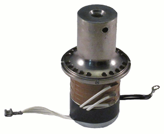 Ultrasonic 20 kHz industrial transducer with six piezoelectric ceramics (33 mode)